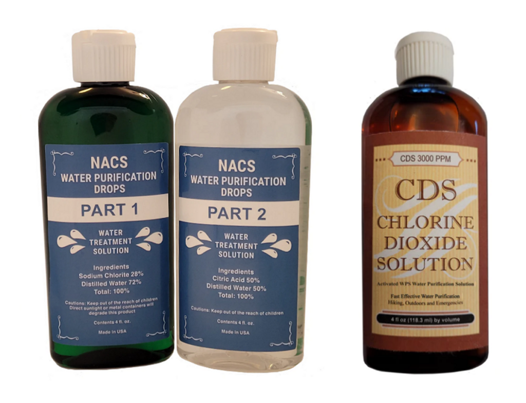 CDS 3000 PPM Pure Chlorine Dioxide Water Purification Solution Water